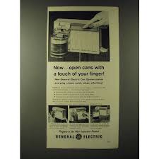 1960 General Electric Can Opener Ad