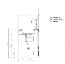 how to put a disposal in an ada sink