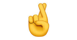 Image result for fingers crossed emoji