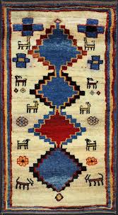gabbeh hand knotted persian rug 4092