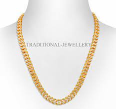 dubai chain design 20k 22k yellow gold