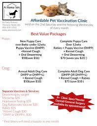 Don't allow your pup in areas where he's most likely to acquire this virus, such as dog parks and kennels, until he is fully vaccinated. Affordable Pet Vaccine Clinics