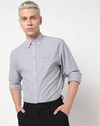 grey shirts for men by tommy hilfiger