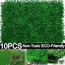 10 artificial plant wall panels grass