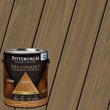 The cabot solid color decking stain is another solid deck stain you can consider for your woodworking project. Paramount Semi Transparent Deck Siding Stain 1 Gal At Menards