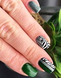 23 best zebra print nail art designs