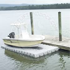 candock drive on floating dock dry dock