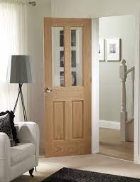 Internal Oak Malton Door With Clear