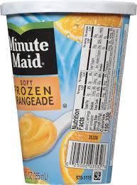 minute maid frozen soft orangeade 12 fl