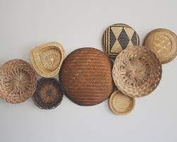 African Basket Wall Art Tribal Wall