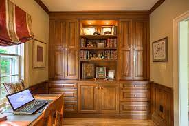 Custom Home Office Cabinets In