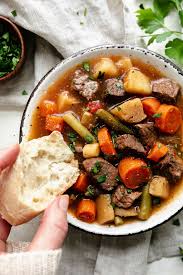 slow cooker beef stew with root