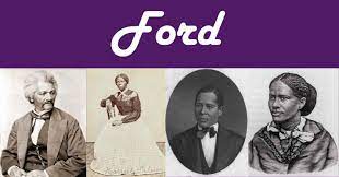 ford as an african american last name