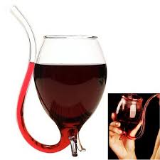 300ml Vampire Devil Red Wine Glass Cup