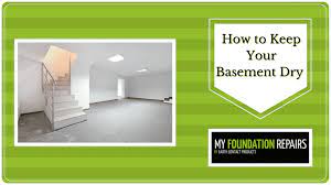 ways to keep your basement dry my