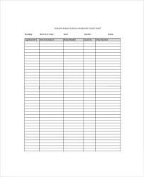 It features a table with inventory number, item description, purchase price, quantity and location columns. Inventory Count Sheet Template 8 Free Word Pdf Documents Download Free Premium Templates