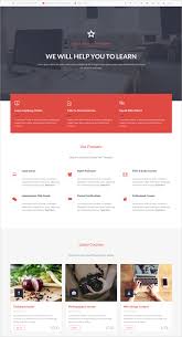 Professional Responsive Website Templates 41 College Website Themes