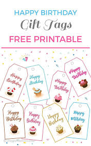 free printable happy birthday gift s