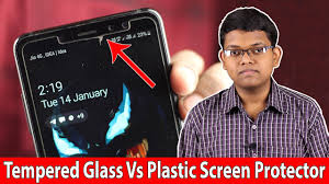tempered glass vs plastic screen