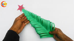 Diy How To Make Paper Christmas Tree Paper Christmas Tree