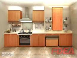 modular kitchen cabinets in the