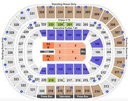 united center seating chart rows