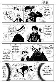 LawLu Doujinshi | One piece comic, One piece funny, One piece pictures