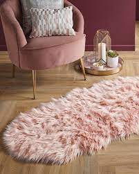 dunnes s pink highland rug