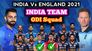 3rd odi at maharashtra cricket association stadium, pune, 01:30 pm ist. India Vs England 2021 India Team 18 Member Odi Squad Ind Vs Eng Odi Series 2021 Ind Odi Squad Youtube