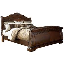 North S California King Sleigh Bed
