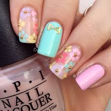 50 Flower Nail Designs For Spring Stayglam