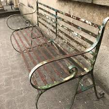 Wrought Iron Benches For Adding A