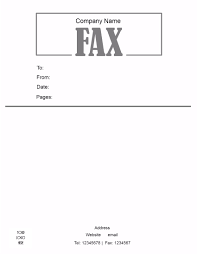 Free Printable Generic Fax Cover Sheet Generic Fax Cover Sheet