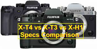 Here we are comparing two mirrorless cameras by fujifilm. Fujifilm X T4 Vs X T3 Vs X H1 The Ultimate Specs Comparison Sheet Fuji Rumors