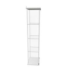 Detolf Glass Door Cabinet White43x163