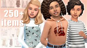 maxis match kids cc collection w links