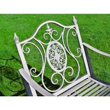 Chelsea Wrought Iron Rocking Garden Chair
