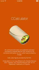 ccalculator nutrition calculator for