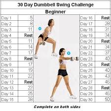 Dumbbell Swing Workout Challenge