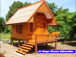 Simple Tiny Wooden House Design Houses