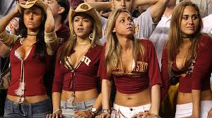 Image result for coeds at football game