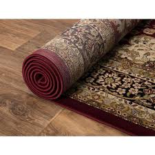 runner rug carpet silk road red 2 x 7