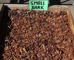 small bark chips small planter cover