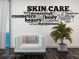 Wall Stickers Quotes Skin Care Word