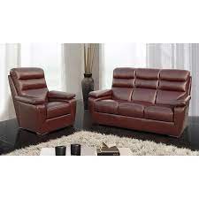 armchair italian leather sofa settee