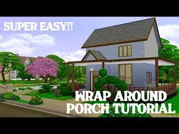 Wrap Around Porch In Sims 4