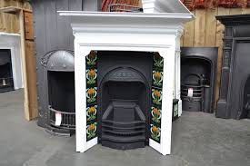Small Victorian Fireplace Tiled