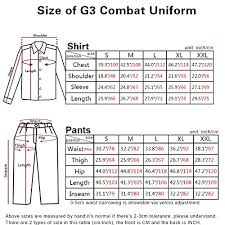 Men Military Paintball Hunting Bdu Combat Tactical Gen3 Shirt Aor2