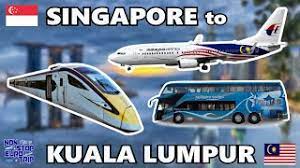 singapore to kuala lumpur train vs