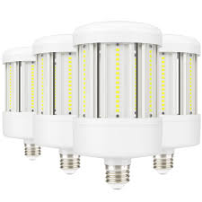 Sunco Lighting 4 Pack Led Corn Bulb 50w 350w Hid Equivalent 5500 Lm Daylight 6500k E26 Base Omnidirectional Cob Street And Large Area Lighting Ul